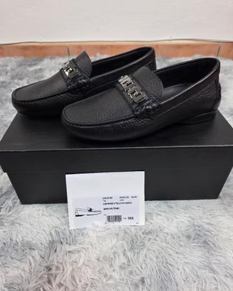 Mocassini Versace Uomo - Pelle Stampa Cervo - 38,5