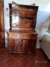 PIATTAIA  CREDENZA .LEGNO FATTA A MANO