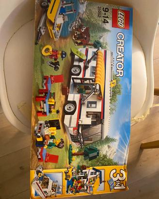 Lego creator 3 in 1 Camper, Nave, Casa - 31052