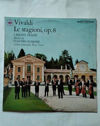 Vivaldi LP Le Stagioni Op.8 Prima Stampa IT 1968
