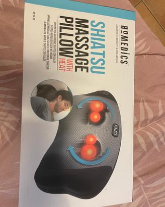 Cuscino massaggiante com calore Shiatsu come nuovo