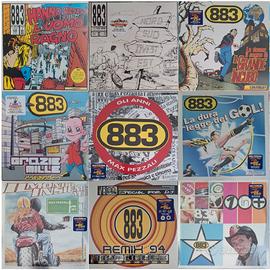 Vinili 883: 9 album Raccolta completa in LP