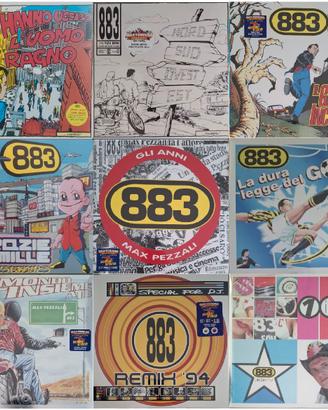 Vinili 883: 9 album Raccolta completa in LP