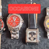 LOTTO 4 OROLOGI FUNZIONANTE 
