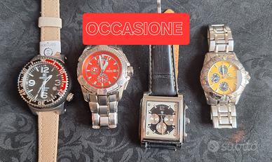 LOTTO 4 OROLOGI FUNZIONANTE 