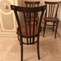 4 sedie antiche tipo Thonet ARX