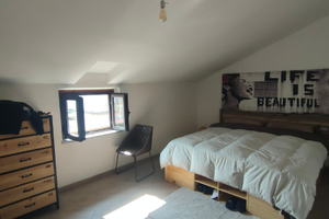 Mansarda bilocale con terrazzo