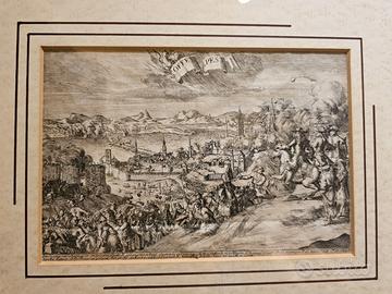 2 Stampe fiamminghe del XVI secolo con garanzia