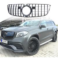 GRIGLIA MERCEDES GLS X166 15-19 NERO LUCIDO LOOK A