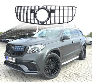 GRIGLIA MERCEDES GLS X166 15-19 NERO LUCIDO LOOK A