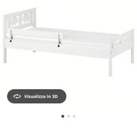 lettino kritter ikea + materasso già smontato bene