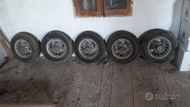 5 cerchi a raggi RUOTE BORRANI MILANO