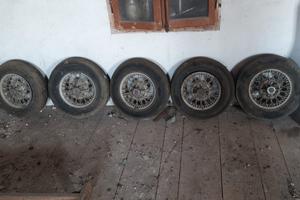 5 cerchi a raggi RUOTE BORRANI MILANO