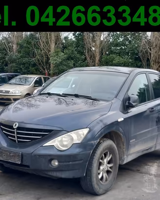 Ricambi SSANGYONG ACTYON 2.3 BENZINA 4X4- 161951