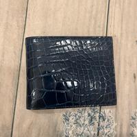 Portafoglio uomo pelle di coccodrillo