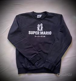 Felpa nera Super Mario S