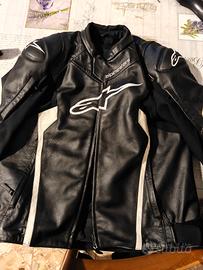 giacca in pelle moto