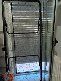 RETE SINGOLA con gambe richiudibili 