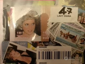 FRANCOBOLLI Lady Diana