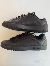Adidas sneakers uomo nere total black taglia 43⅓