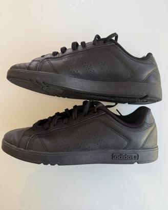 Adidas sneakers uomo nere total black taglia 43⅓