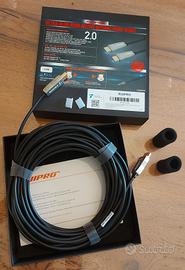 15mt cavo HDMI 2.0b 18Gbps 4K fibra ottica RUIPRO