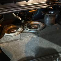 Doppio subwoofer Audio System 32 cm in cassa