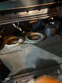 Doppio subwoofer Audio System 32 cm in cassa