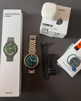 Galaxy watch 6 classic+buds FE