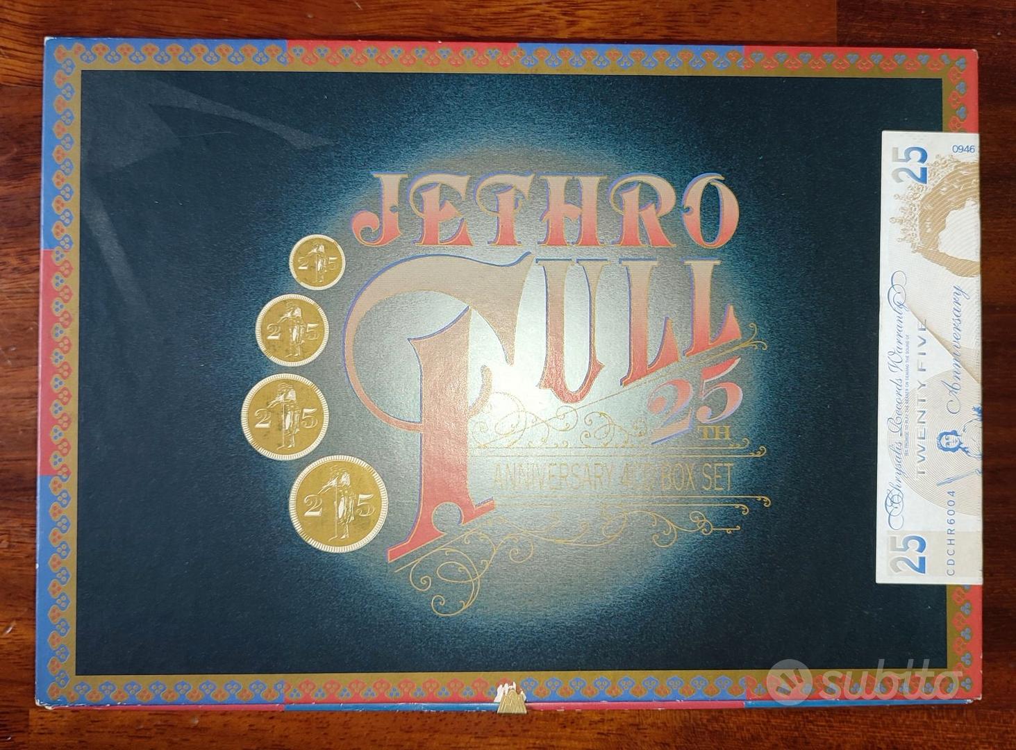 Jethro Tull 4 CD BOX 25 Anniversary - Musica e Film In vendita a 