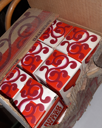 18 Bicchieri, coppa,rosso antico aperitivo
