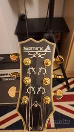 Chitarra jazz Samick HF650-TBK