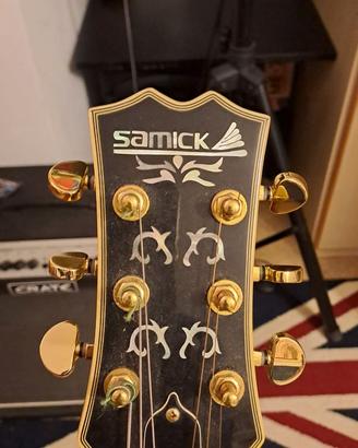 Chitarra jazz Samick HF650-TBK