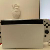 Console Nintendo Switch – modello OLED, Bianco
