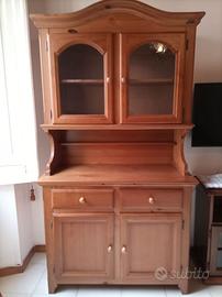 Mobile per sala da pranzo o cucina in legno