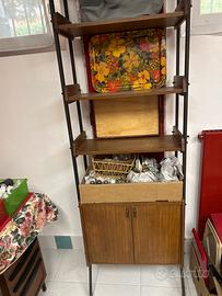 Anni ‘50/60 legno teak LIBRERIA + SCRIVANIA