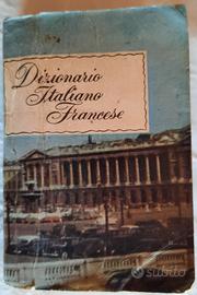 Mini dizionario italiano-francese del 1960