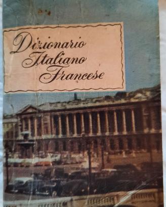 Mini dizionario italiano-francese del 1960