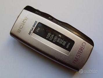 Rara Sony SRF-S53 Mini radiolina FM Stereo vintage