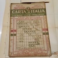 Carta d'Italia Del Touring Club Italiano Foglio 47