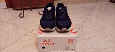 SCARPE SNEAKERS SUN 68  N 39 COLORE BLUE BRILLANTE