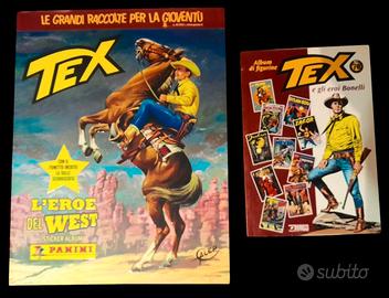 Tex album di figurine (Lotto 2 album)