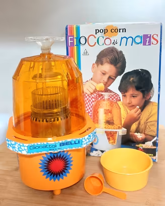 Macchina Popcorn vintage "Fiocco di mais"