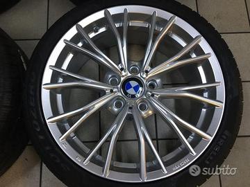 Cerchi in lega 18 bmw serie 1 F20 con termiche