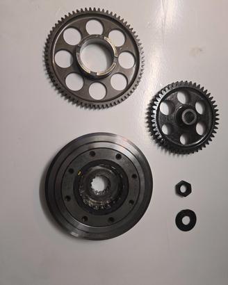 kit volano ruota libera e distribuzione hypermotar