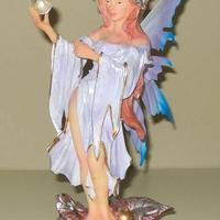 Fata dei Segreti con ali di metallo e brillantini!