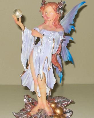 Fata dei Segreti con ali di metallo e brillantini!