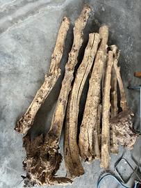 Legno Bosso stagionato per artigianato di pregio