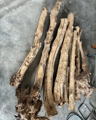 Legno Bosso stagionato per artigianato di pregio