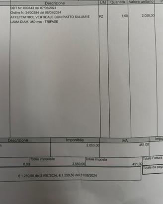 Affettatrice Proffesuonale